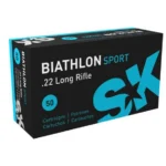SK SK Biathlon Sport Rimfire Ammunition .22 LR 40 gr LRN 1106 fps 50/ct