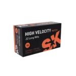 SK SK High Velocity Match Rimfire Ammunition .22 LR 40gr 1263 fps 50/ct