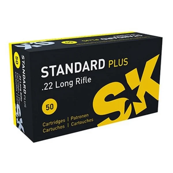 SK SK Standard Plus Rimfire Ammunition .22 LR 40 gr 1073 fps 50/ct