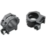 Weaver 4-Hole Skeleton Aluminum Scope Rings 1" Medium Matte