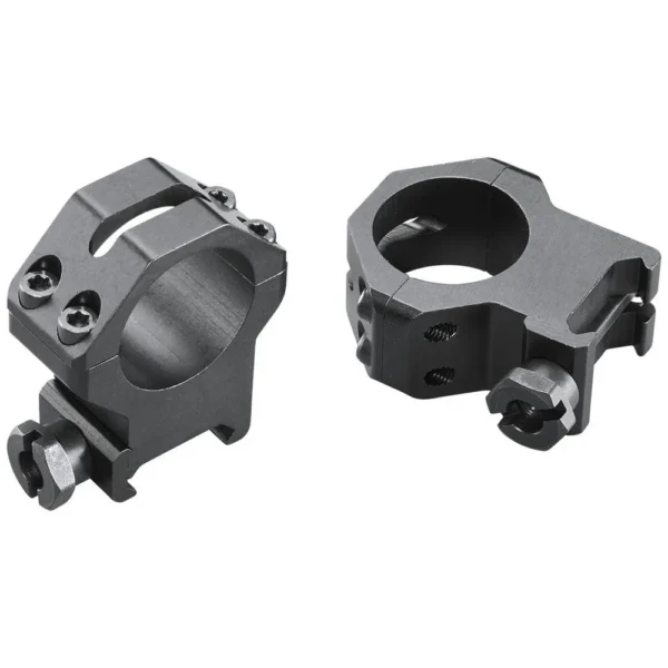 Weaver 4-Hole Skeleton Aluminum Scope Rings 1" X-High Matte