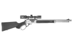 Smith & Wesson Inc. S&W Model 1854 Scoped Combo 30-30 Win 6Rd Capacity 20" Barrel Stainless Synthetic Black - alternate view