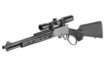 Smith & Wesson Inc. S&W Model 1854 Scoped Combo 45-70 Govt 6Rd Capacity 20" Barrel Walnut Stock/Forend Black - alternate view