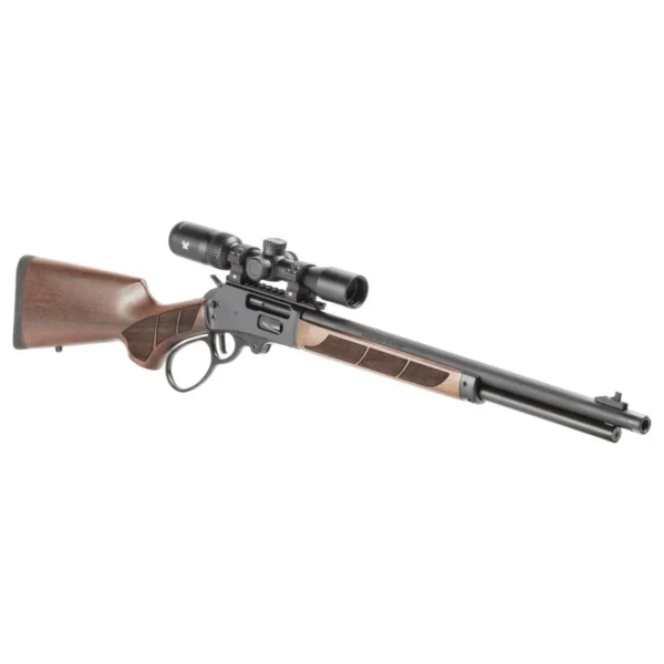 Smith & Wesson Inc. S&W Model 1854 Scoped Combo 45-70 Govt 6Rd Capacity 20" Barrel Walnut Stock/Forend Black