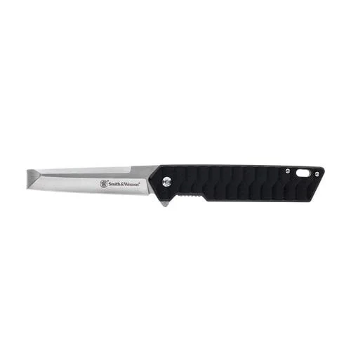 Battenfeld Knives Smith & Wesson 24/7 Folding Cleaver Knife 3-1/4" Cleaver Blade Black