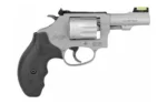 Smith & Wesson Inc. Smith & Wesson J-Frame Model 317 Kit Handgun .22 LR 8rd Capacity 3" Barrel Silver with Black Grip Hi-Viz