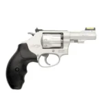 Smith & Wesson Inc. Smith & Wesson J-Frame Model 317 Kit Handgun .22 LR 8rd Capacity 3" Barrel Silver with Black Grip Hi-Viz