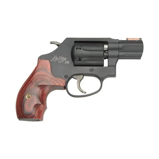 Smith & Wesson Inc. Smith & Wesson J-Frame Model 351 PD Handgun .22 Mag 7rd Capacity 1.88" Barrel Black with Wood Grip