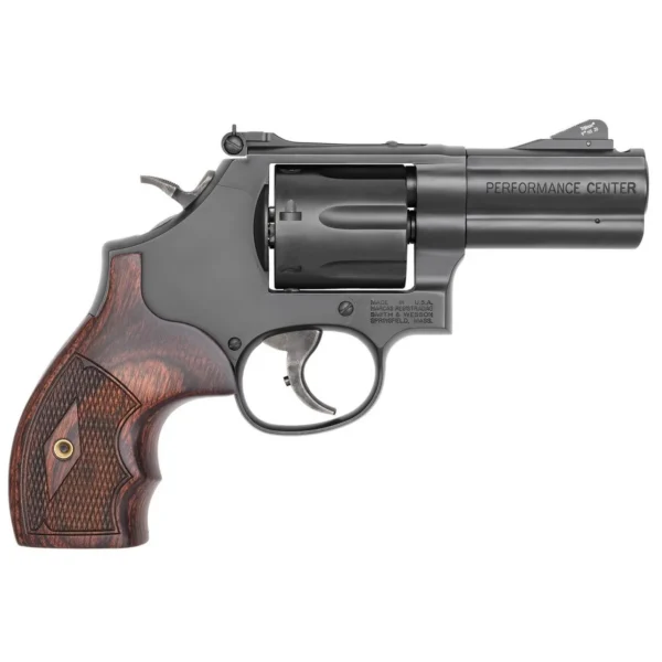 Smith & Wesson Inc. S&W PC Model 586 L-Comp .357 Mag 7rd Capacity 3" Barrel Black Finish-USED