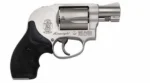Smith & Wesson Inc. Smith & Wesson J-Frame Series Model 638 Handgun .38 S&W Special 5rd 1.88" Barrel Silver with Black Grip