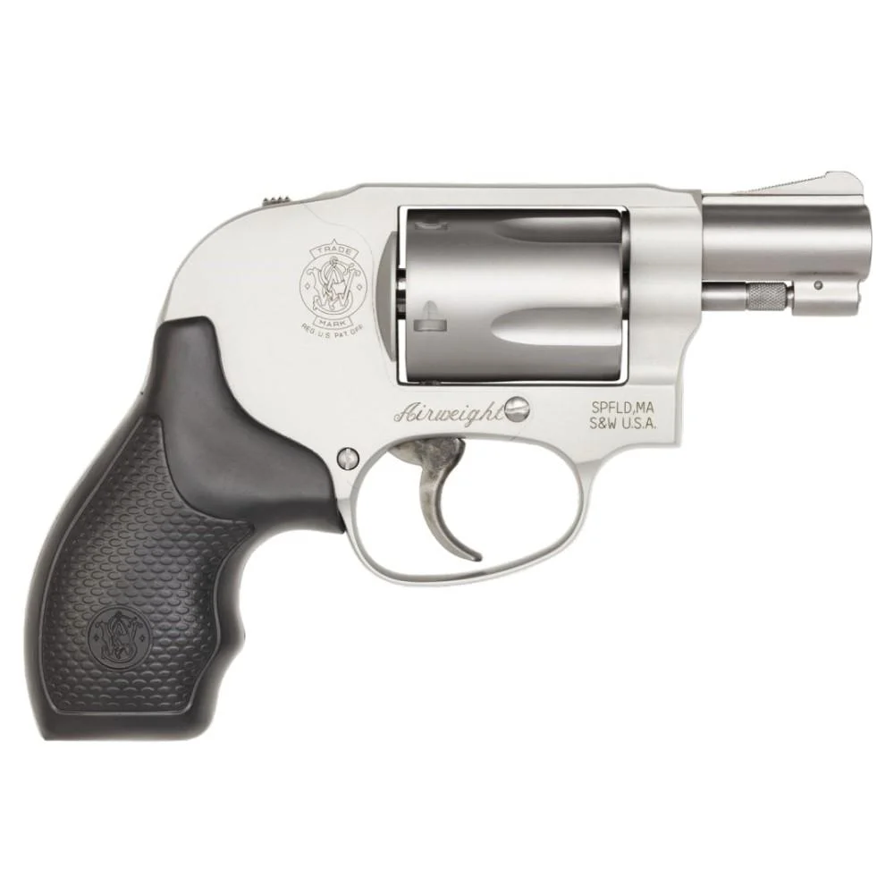 smith-wesson-638-38-special-primary Smith & Wesson Inc. Smith & Wesson J-Frame Series Model 638 Handgun .38 S&W Special 5rd 1.88" Barrel Silver with Black Grip