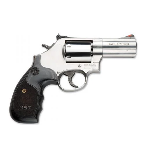 smith-wesson-686-plus-357-mag-3in-primary Smith & Wesson Inc. Smith & Wesson L-Frame Model 686 Plus Handgun .357 Mag 7rd Capacity 3" Barrel Silver with Black