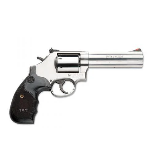 Smith & Wesson Inc. S&W 3-5-7 Magnum Series 686 Plus Handgun .357 Mag 7rd Capacity 5" Barrel Stainless Finish-DEMO