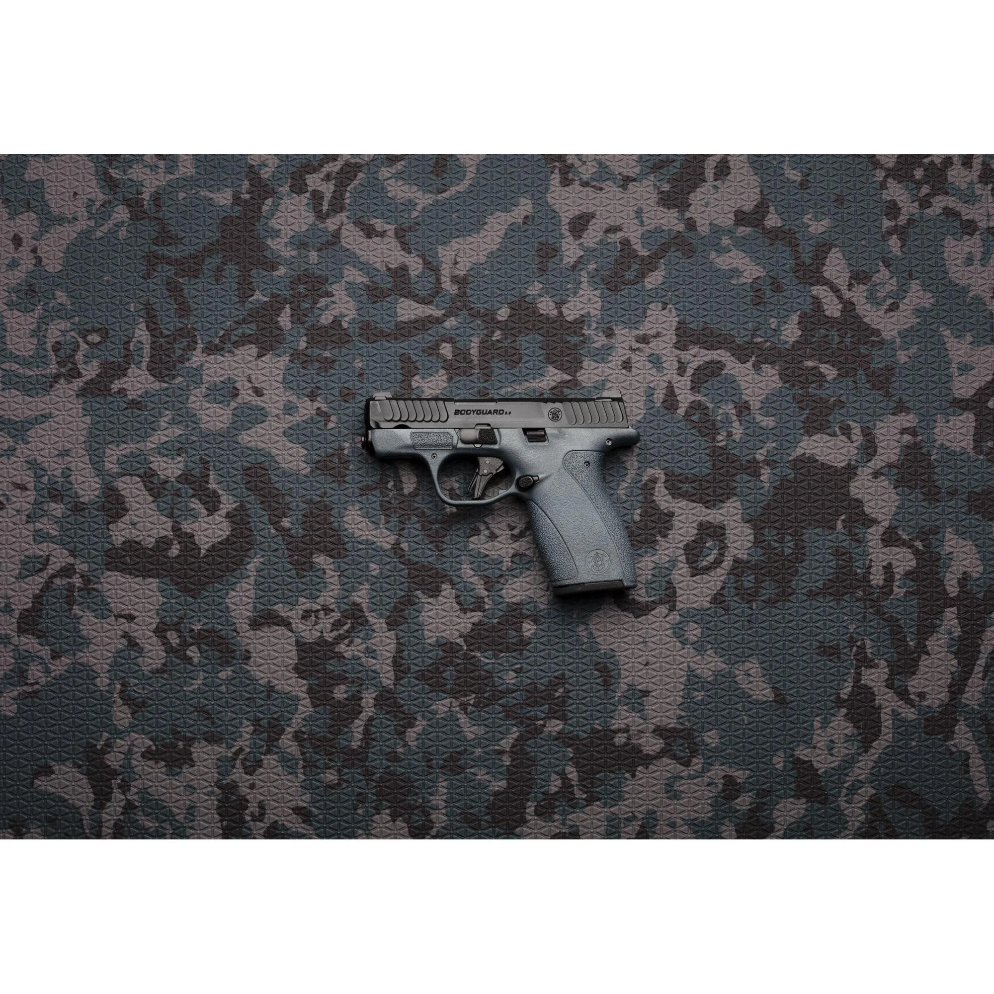 smith-wesson-bodyguard-2-0-380-blue-titanium-primary Smith & Wesson Inc. S&W Exclusive "Blue Titanium" M&P Bodyguard 2.0 No Thumb Safety Handgun .380 Auto 10(1)&12(1)rd Magazines