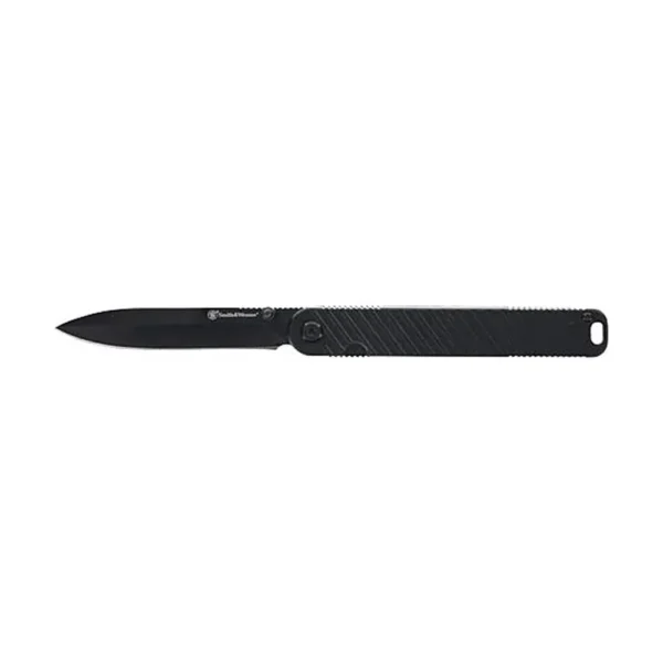 Battenfeld Knives Smith & Wesson Executive Folding Knife 3-1/2" Spear Point Blade Black