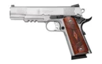 Smith & Wesson Inc. S&W M1911TA E-Series Tactical Rail Handgun 45 Auto 8rd Magazine 5" Barrel Wood Grips - alternate view 2
