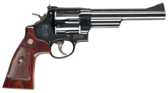 Smith & Wesson Inc. S&W Classics M29 Handgun .44 Rem Mag 6rd Capacity 6.5" Blued Barrel Wood Grips-DEMO