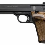 Smith & Wesson Inc. S&W M41 Handgun .22 LR 10rd Magazine 5.5" Barrel Adj Sight Wood Grips