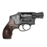 Smith & Wesson Inc. Smith & Wesson M442 Handgun 38 S&W Spl 5rd Capacity 1.875" Barrel Engraved Wood Grip - alternate view 3