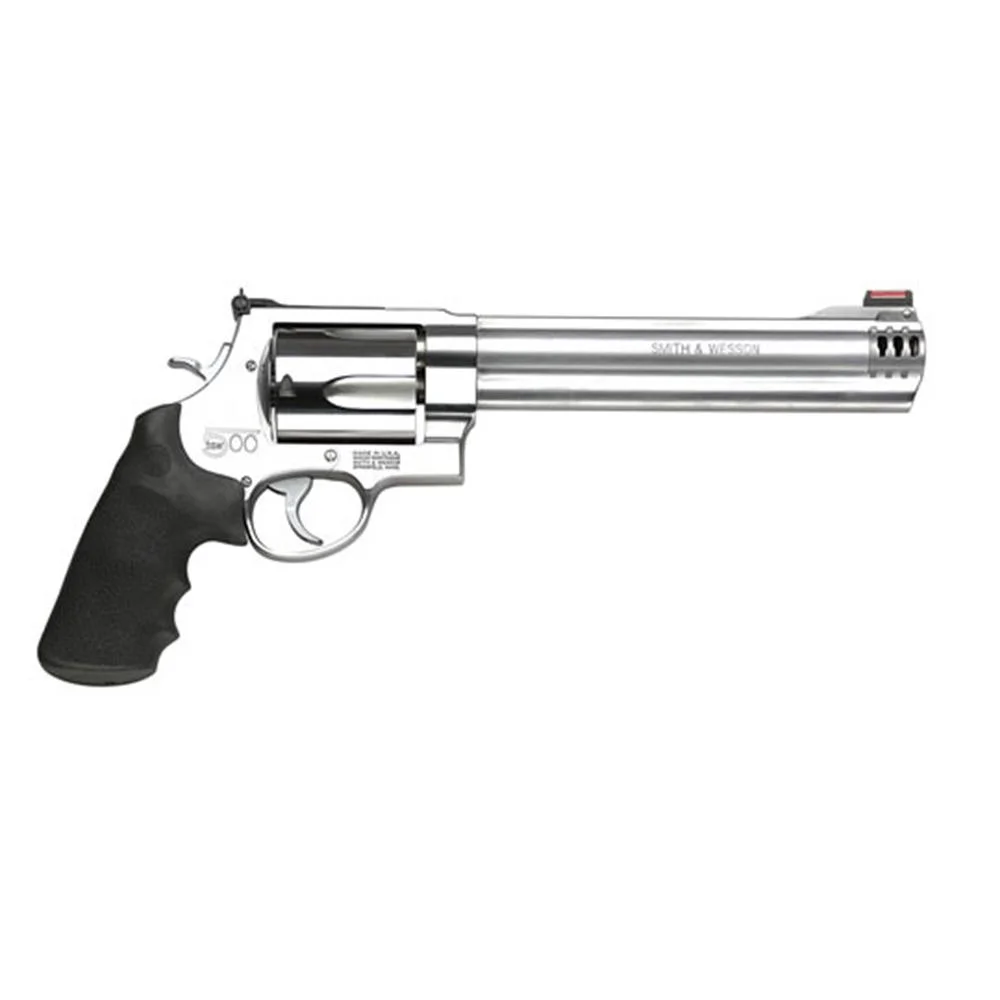 smith-wesson-m500-500-sw-magnum-revolver-primary-2 Smith & Wesson Inc. S&W M500 Handgun .500 S&W MAG 5rd Capacity 8.38" Ported Barrel Satin Stainless Finish