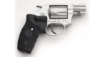 Smith & Wesson Inc. Smith & Wesson M637 Handgun .38 Spl 5rd Capacity 1.9" Barrel Silver with Black Crimson Trace Lasergrip