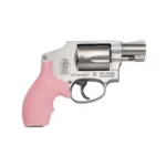 Smith & Wesson Inc. Smith & Wesson M642 Handgun .38 Special 5rd Capacity 1.875" Barrel Stainless Silver with Pink Grip USED