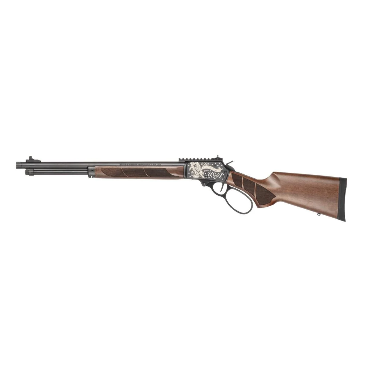 smith-wesson-model-1854-44-mag-250-limited-primary Smith & Wesson Inc. S&W Model 1854 America 250 Limited Edition Rifle 44 Rem Mag 9rd Capacity 19.25" Barrel Walnut