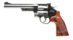 Smith & Wesson Inc. Smith & Wesson Model 25 N Frame Series Handgun .45 Colt 6rd Capacity 6.5" Barrel Blued with Wood Grip