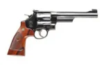 Smith & Wesson Inc. Smith & Wesson Model 25 N Frame Series Handgun .45 Colt 6rd Capacity 6.5" Barrel Blued with Wood Grip
