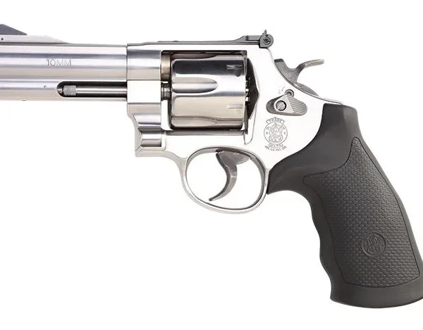 Smith & Wesson Inc. S&W Model 610 10MM Revolver 10mm Auto 6rd Capacity 4" Barrel Stainless-USED
