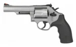 Smith & Wesson Inc. Smith & Wesson K-Frame Series Model 66 Handgun .357 Mag 6rd 4.25" Barrel Silver with Black Grip