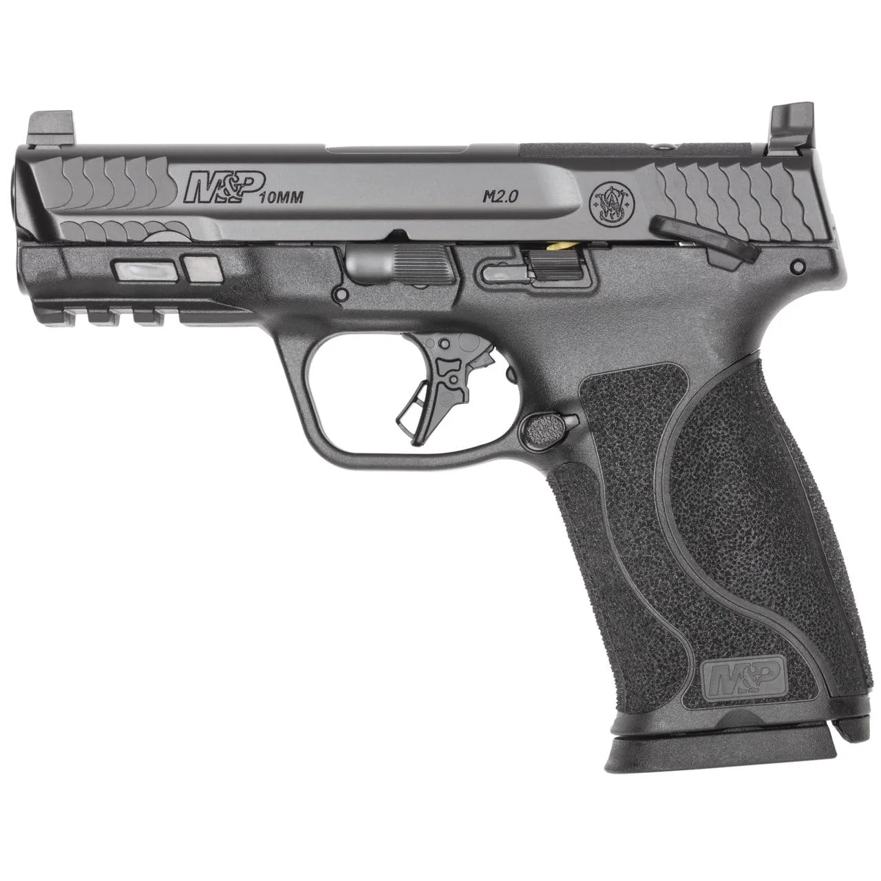 smith-wesson-mp-10mm-m2-0-4-inch-primary-1 Smith & Wesson Inc. M&P 10mm M2.0 OR Compliant Handgun 10mm Auto 10rd Magazines(2) 4" Barrel Thumb Safety Black