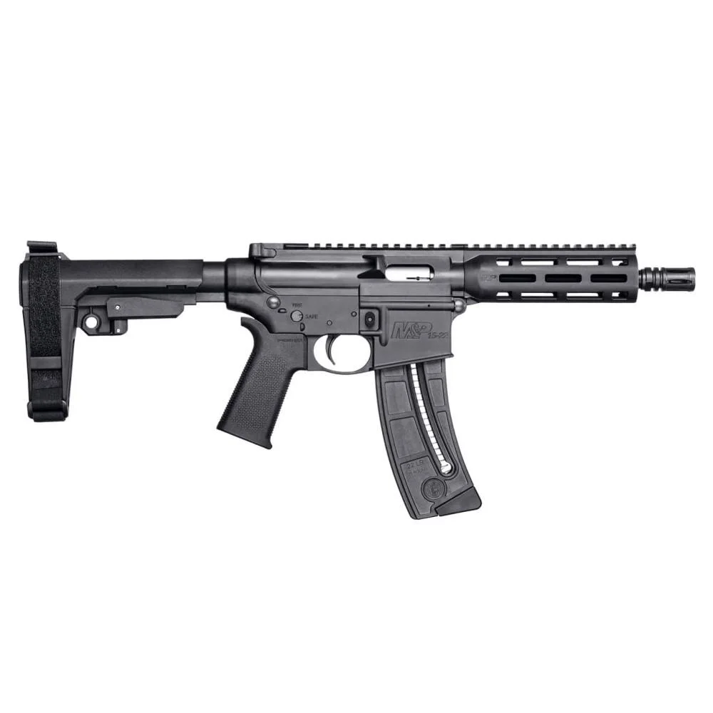 smith-wesson-mp-15-22-handgun-22-lr-primary Smith & Wesson Inc. Smith & Wesson M&P 15-22 Handgun .22 LR 25rd Magazine 8" Barrel Black Optics Ready USED