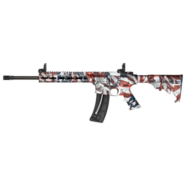 Smith & Wesson S&W M&P 15-22 SP 22LR 16.5 25RD FLAG