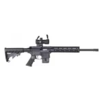 Smith & Wesson Inc. S&W M&P 15-22 Sport Rifle .22LR 10rd Magazine 16.5" Barrel with MP-100 M&P Red/Green Dot Optic