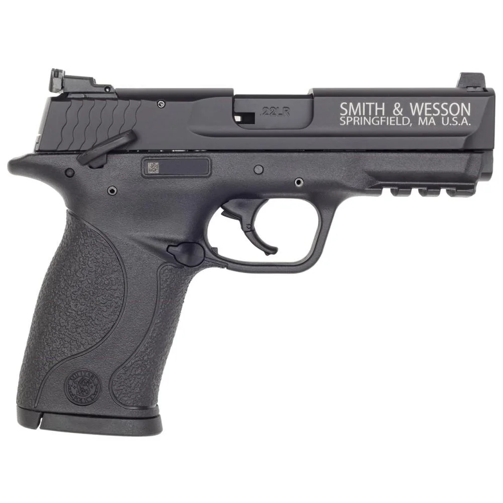 smith-wesson-mp-22-compact-22-lr-primary Smith & Wesson S&W M&P 22LR 3.6" BLK 10RD THDD BBL