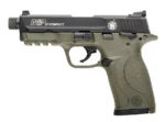 Smith & Wesson Inc. Smith & Wesson M&P 22 Compact Series Handgun .22 LR 10rd Magazines (2) 3.3" Threaded Barrel FDE with