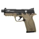 Smith & Wesson Inc. Smith & Wesson M&P 22 Compact Series Handgun .22 LR 10rd Magazines (2) 3.3" Threaded Barrel FDE with