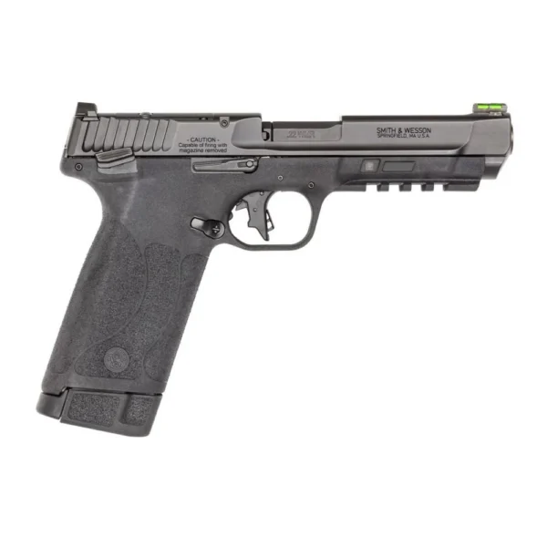 Smith & Wesson Inc. Smith & Wesson M&P 22 Magnum Handgun .22 WMR 30rd Magazines (2) 5" Barrel Black Optic Ready Fiber Optic
