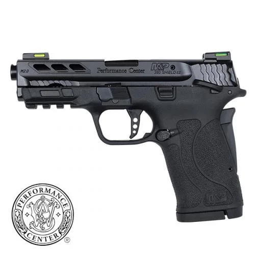 smith-wesson-mp-380-shield-ez-380-auto-8rd-primary Smith & Wesson Inc. S&W Performance Center M&P 380 SHIELD EZ M2.0 .380 Auto 8rd Magazine 3.8" Black Ported Barrel-USED