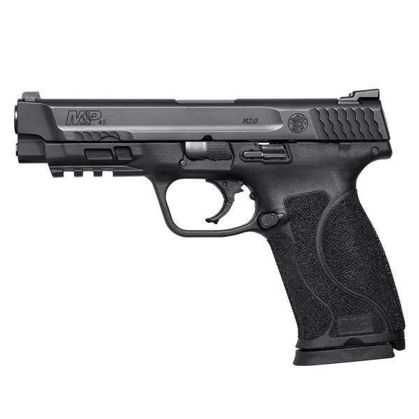 smith-wesson-mp-45-m20-full-size-primary-1 Smith & Wesson Inc. Smith & Wesson M&P 45 M2.0 Full Size Handgun 45 Auto 10rd Magazine 4.6" Barrel Black No Thumb Safety USED