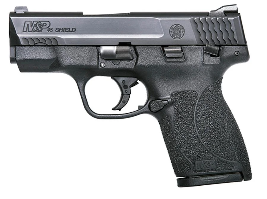smith-wesson-mp-45-shield-used-45-acp-primary-1 Smith & Wesson Inc. M&P 45 Shield Handgun .45 ACP 6rd Magazine 3.3" Barrel No Thumb Safety USED