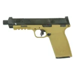 Smith & Wesson Inc. S&W M&P Handgun 5.7x28mm 22rd Magazines (1) 5" Threaded Barrel FDE Optic Ready No Manual Safety-USED