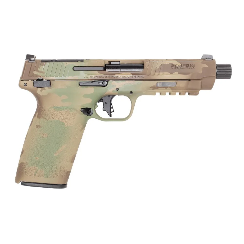 smith-wesson-mp-57-5-7x28mm-multicam-primary-1 Smith & Wesson Inc. Smith & Wesson M&P 5.7 OR Handgun 5.7x28mm 22rd 5" Threaded Barrel Multicam