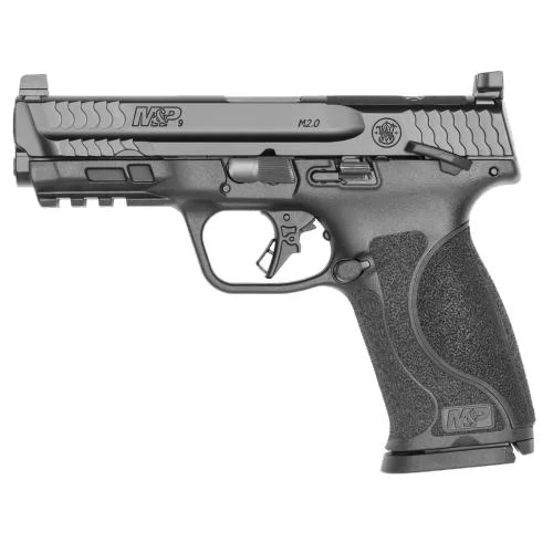 Smith & Wesson Inc. S&W M&P 9 Compact M2.0 OR Optic Ready Hand Gun 9mm Luger 17rd Magazine 4.25" Barrel Thumb Safety Black