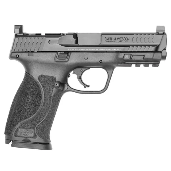 Smith & Wesson Inc. Smith & Wesson M&P 9 M2.0 Handgun 9mm Luger 17rd Magazine 4.25" Barrel Black Night Sights Optic Ready
