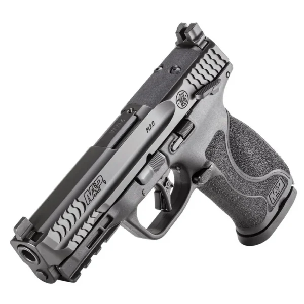 Smith & Wesson Inc. USED Smith & Wesson M&P 9 M2.0 OR TN Logo Handgun 9mm Luger 17rd Magazine 4.25" Barrel Thumb Safety Black
