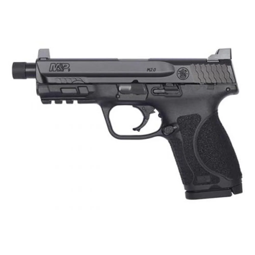 smith-wesson-mp-9-m2-0-compact-9mm-used-primary Smith & Wesson Inc. S&W M&P 9 Compact M2.0 Handgun 9mm Luger 15rd Magazine 4.625" Threaded Barrel USED