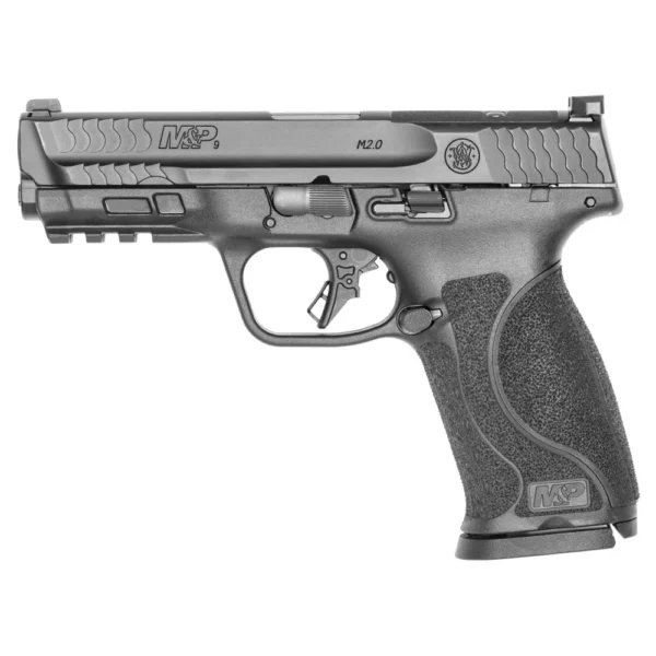 Smith & Wesson Inc. Smith & Wesson M&P 9 M2.0 Full Size Handgun 9mm Luger 17rd Magazine 4.25" Barrel Black Optics Ready LE