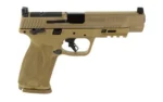 Smith & Wesson Inc. Smith & Wesson M&P 9 M2.0 Full Size Handgun 9mm Luger 17rd Magazine 5" Barrel FDE Optics Ready